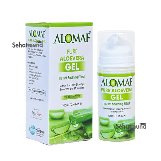 Alomaf Pure Aloevera Gel 100ml – SehatMund Online Medicine