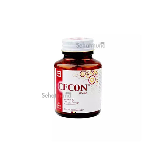 Cecon Chewable Tab 500mg 40's