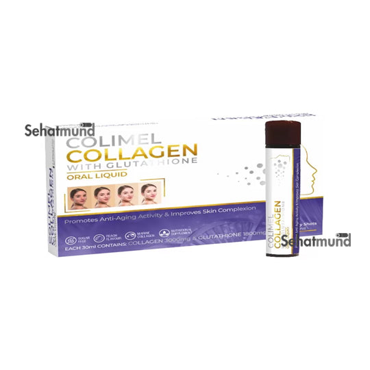 Colimel Collagen With Glutathione Oral Liquid 30ml SehatMund Online Medicine Colimel Collagen With Glutathione Oral Liquid 30ml SehatMund Online Medicine