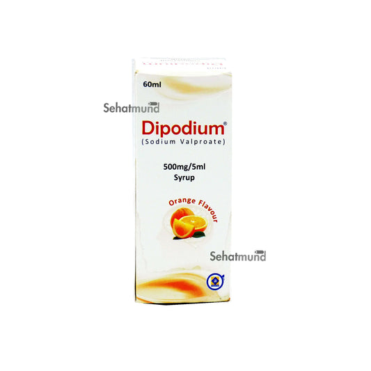 Dipodium 60ml Syrup 500mg/5ml