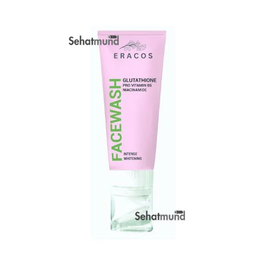 Eracos Glutathione Lightening & Brightening Face Wash 100ml SehatMund Online Medicine Eracos Glutathione Lightening & Brightening Face Wash 100ml SehatMund Online Medicine
