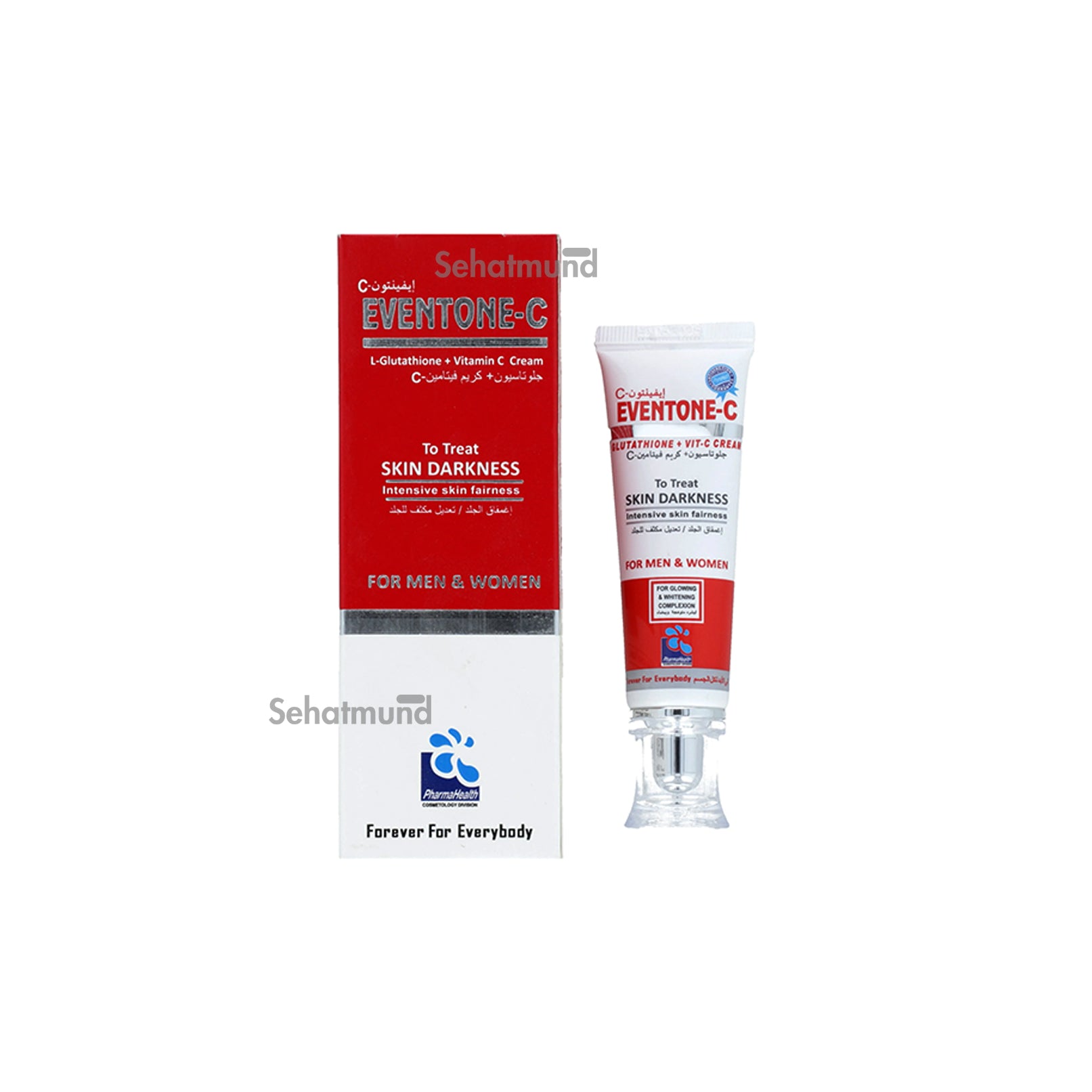 eventone glutathione C Body Milk: Brighten and moisturize with Glutathione, Vitamin C, and Kojic Acid. EVENTONE 4 Face Wash: Reduce blemishes and pigmentation with Vitamin C and Licorice. Fair & Pink Eventone C Cream Restore