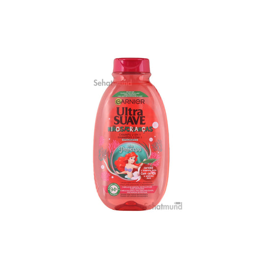 Garnier Ultimate Blends Kids The Little Mermaid Cherry Shampoo 250ml
