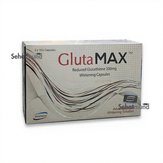 Gluta Max Skin Whitening Capsules 500mg SehatMund Online Medicine Gluta Max Skin Whitening Capsules 500mg SehatMund Online Medicine