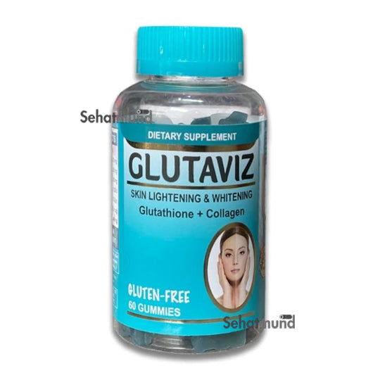 Glutaviz Skin Brightening & Whitening Gluten 30 Gummies SehatMund Online Medicine Glutaviz Skin Brightening & Whitening Gluten 30 Gummies SehatMund Online Medicine