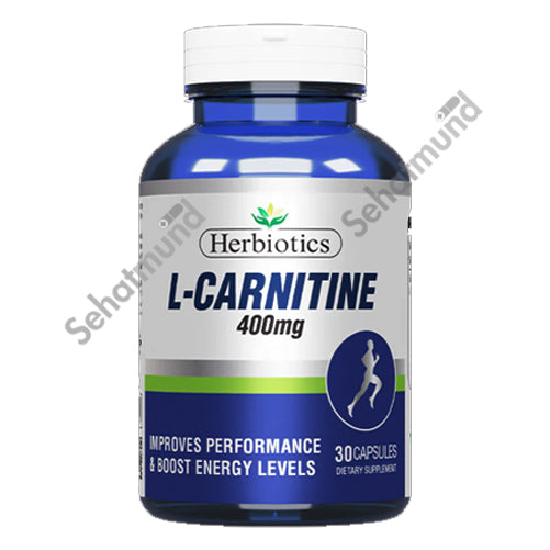 Herbiotics L-Carnitine Tablets 400mg SehatMund Online Medicine Herbiotics L-Carnitine Tablets 400mg SehatMund Online Medicine
