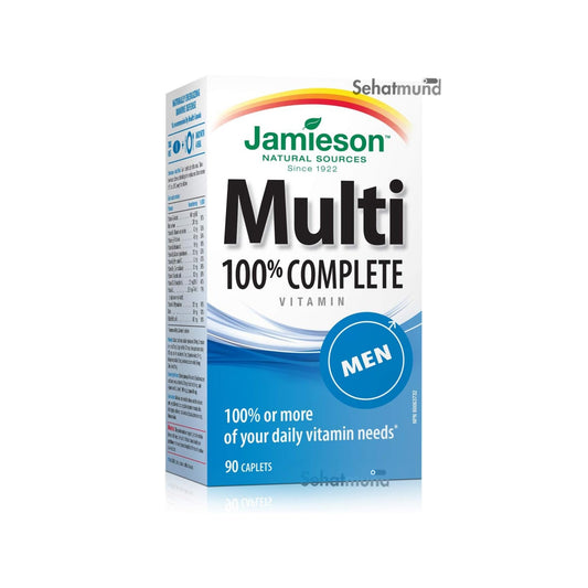 Jamieson 100% Complete Multivitamin for Men, 115 caplets