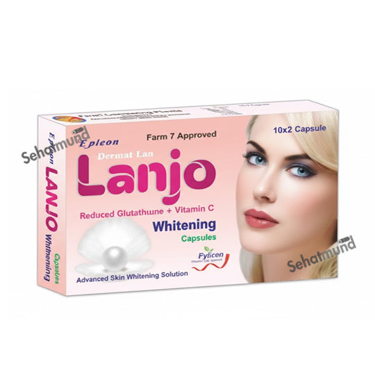 Lanjo Whitening Capsules SehatMund Online Medicine Lanjo Whitening Capsules SehatMund Online Medicine