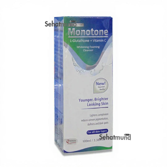 Monotone Whitening Foaming Cleanser 100ml – SehatMund Online Medicine