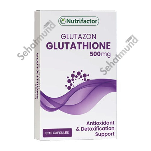 glutathione nutrifactor Glutazon Capsules – SehatMund Online Medicine Individual SKU Glutathione with David Schmidt Package Size:4 oz (113 g)