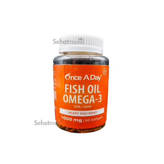 Once A Day Fish Oil Omega-3 Softgels