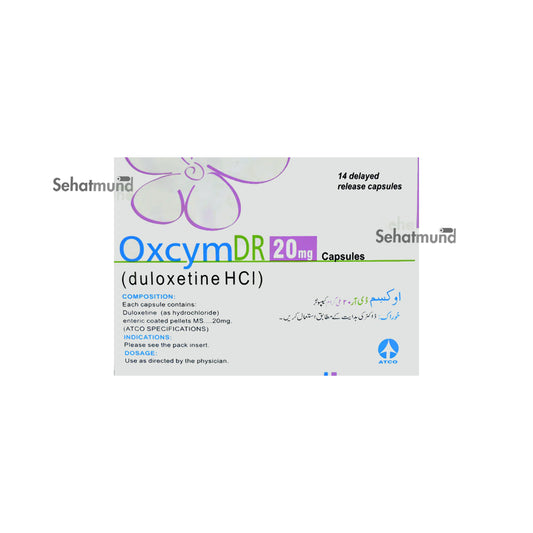 Oxcym Dr Capsules 20mg