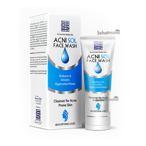 Acni Sol Face Wash 50g