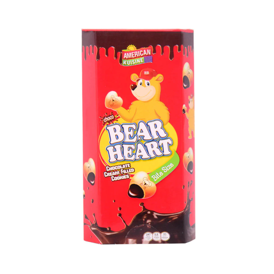 American Kuisine Bear Heart Chocolate Filled Cookies 60g