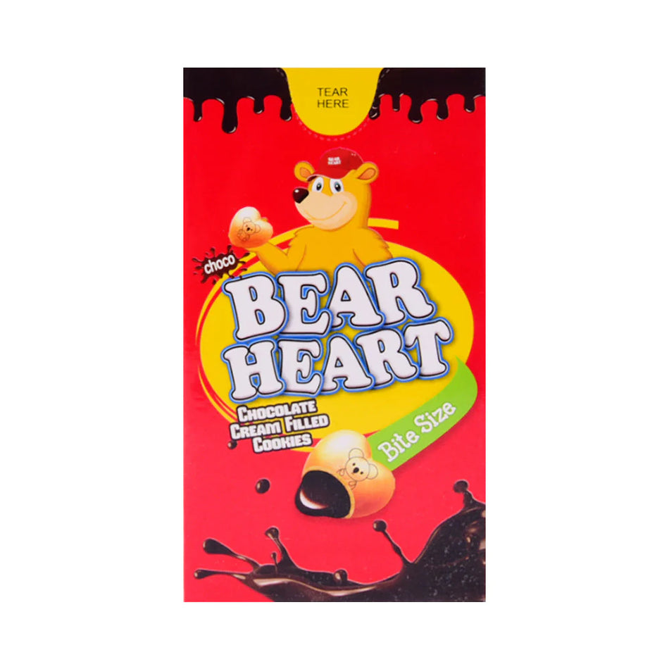 American Kuisine Bear Heart Chocolate Filled Cookies 30g