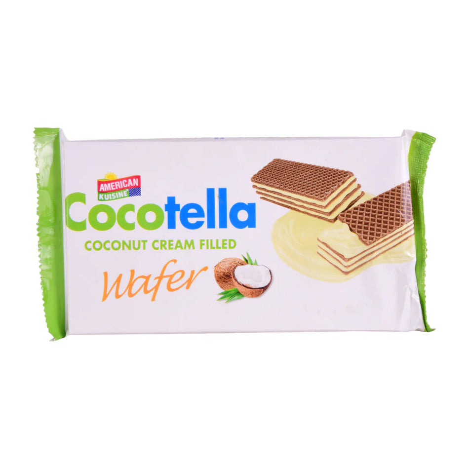 American Kuisine Coconut Cream Filled Wafer 100g
