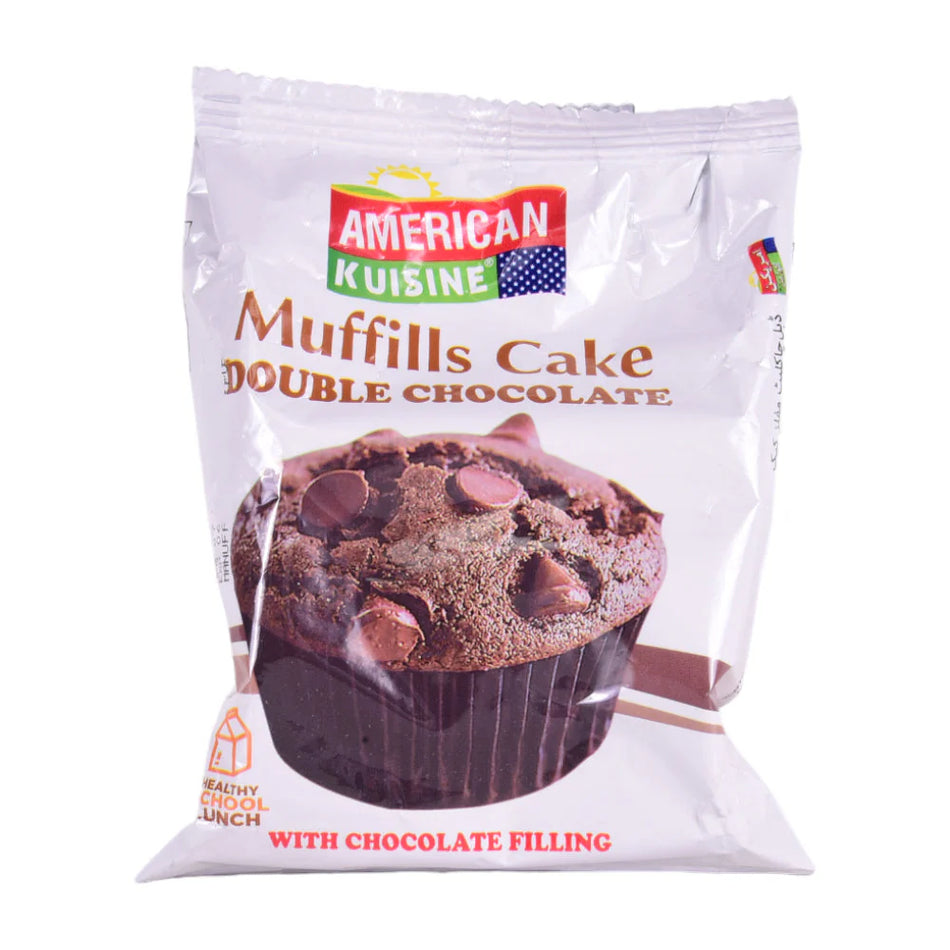 American Kuisine Muffills Double Chocolate Cake 28g