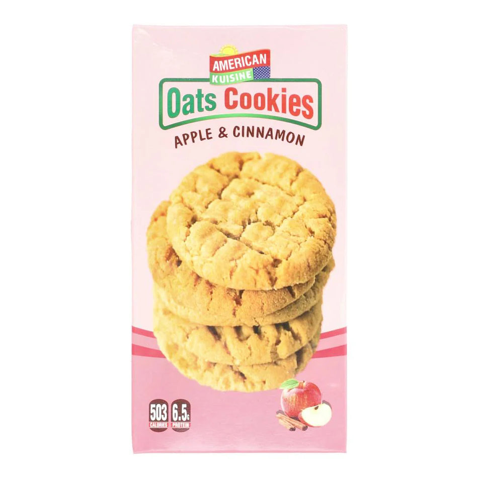 American Kuisine Oats Cookies Apple & Cinnamon 176g