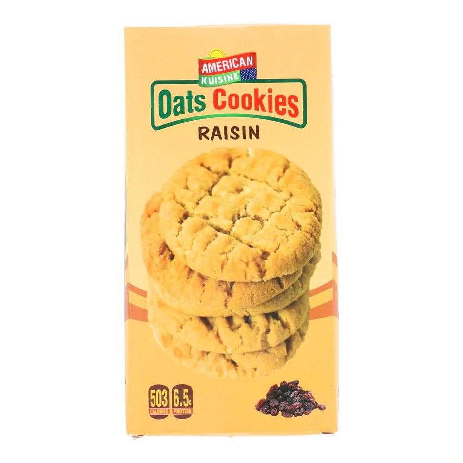 American Kuisine Oats Cookies Raisin 176g
