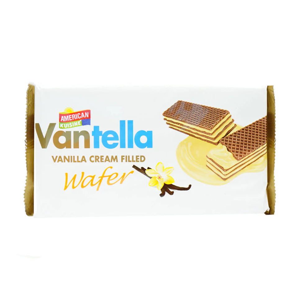American Kuisine Vanilla Cream Filled Wafer 100g