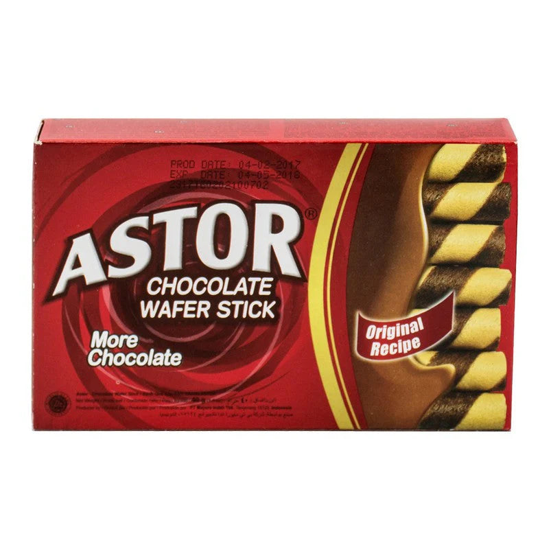 Astor Wafer Stick Chocolate 40g