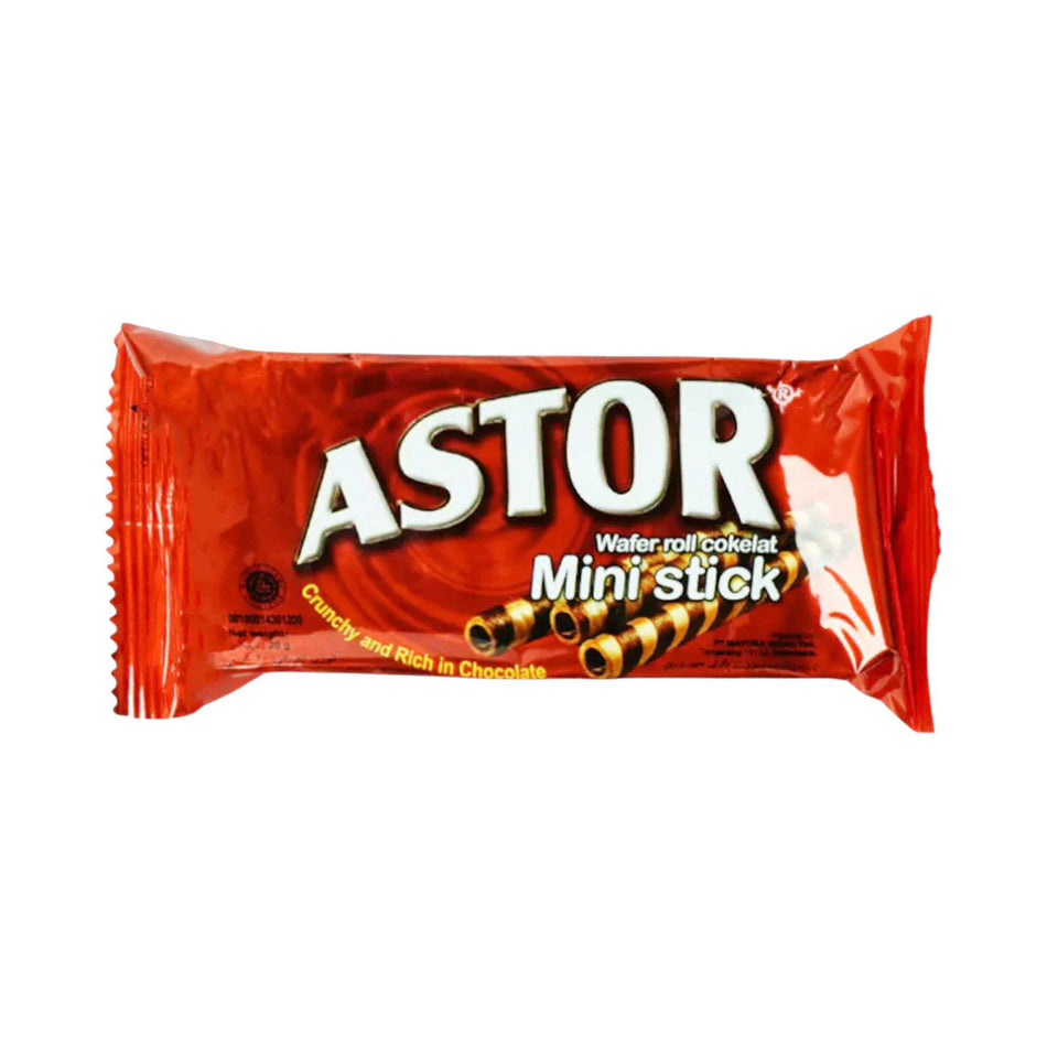 Astor Wafer Stick Mini Chocolate 20g