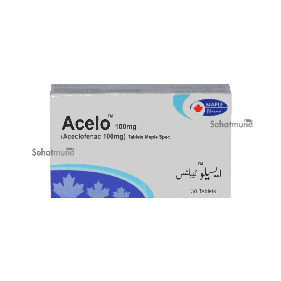 Acelo Tablets 100mg