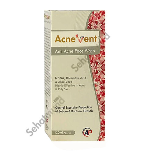 Acne Vent Anti Acne Face Wash 120ml