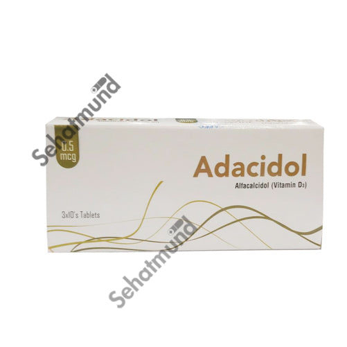 Adacidol Tablets 0.5mg