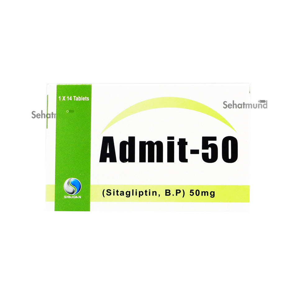 Admit Tablets 50mg