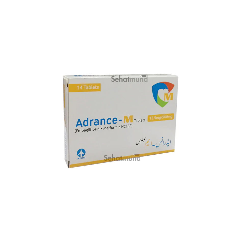 Adrance M Tablets 12.5mg/500mg