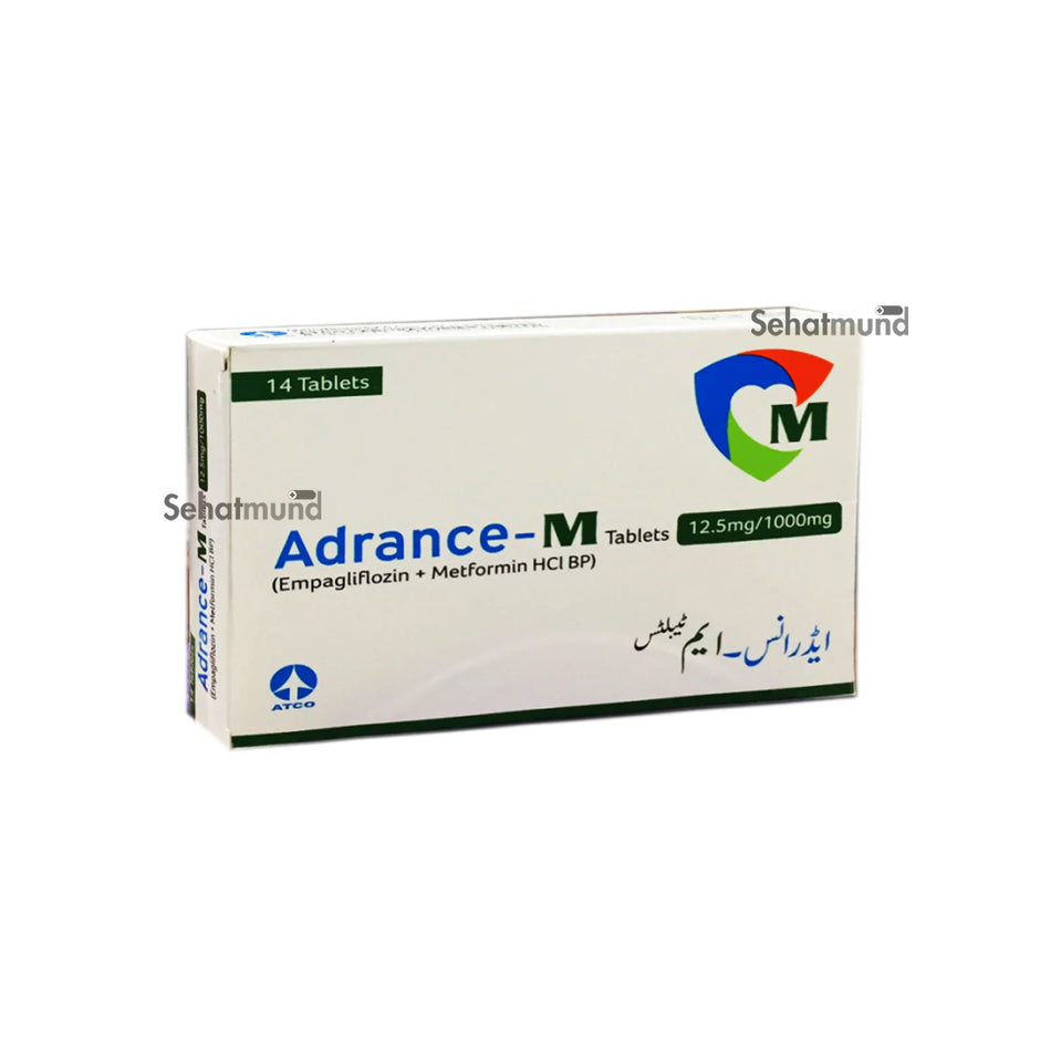 Adrance M Tablets 12.5mg/1000mg