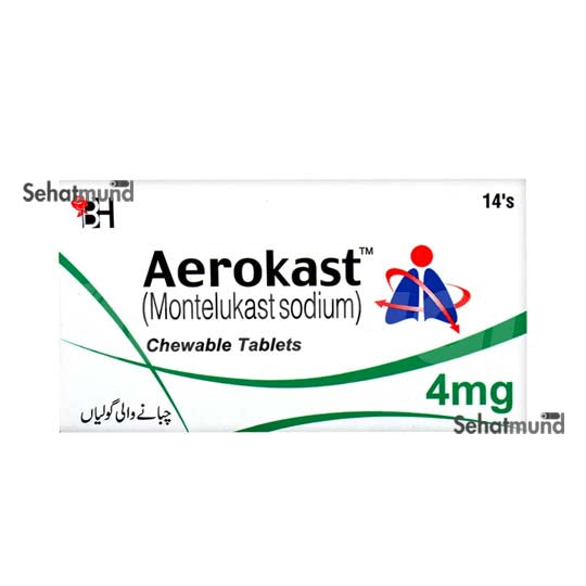 Aerokast Tablets 4mg