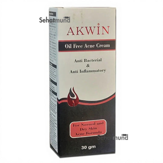 Akwin Akwin Oil Free Acne Cream 30g – SehatMund Online Medicine