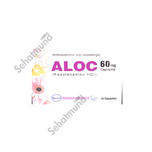 Aloc 60mg Capsules