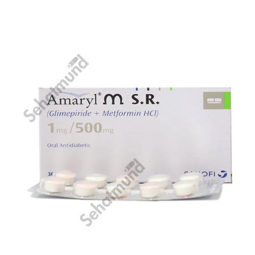 Amaryl M SR Tablets 1mg/500mg