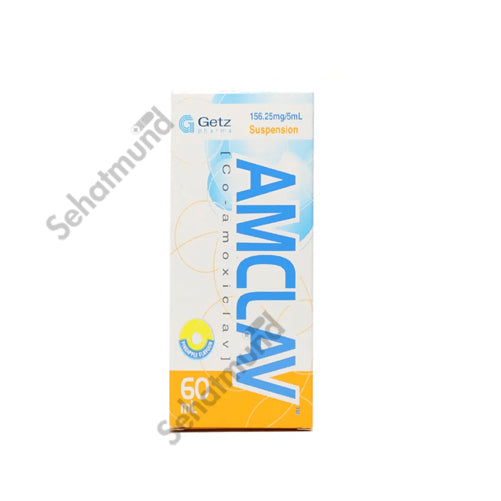 Amclav 60ml Syrup 156.25mg/5ml