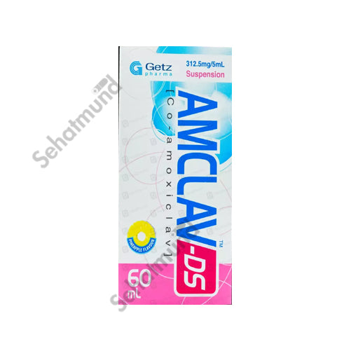 Amclav Ds 60ml Syrup 312.5mg/5ml