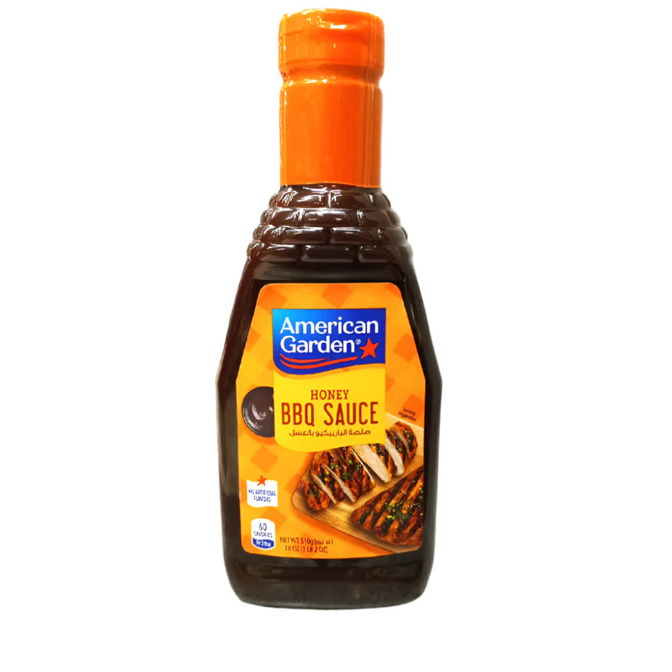 American Garden Bbq Sauce Honey 510g
