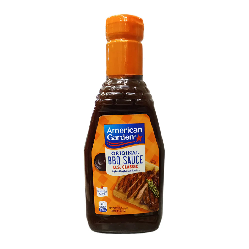 American Garden Bbq Sauce Original 510g
