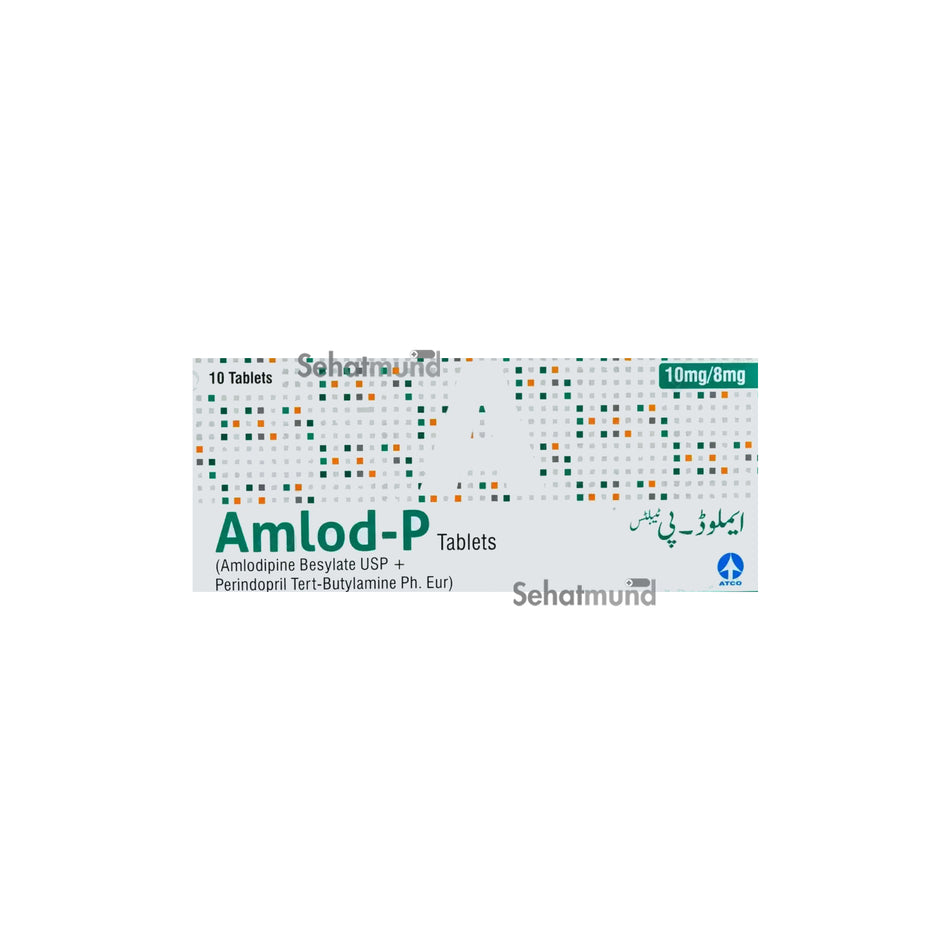 Amlod-P Tablets 10/8mg