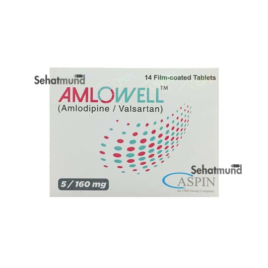 Amlowell Tablets 5/160mg