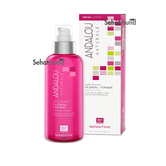 Andalou 1000 Roses Floral Toner 178ml