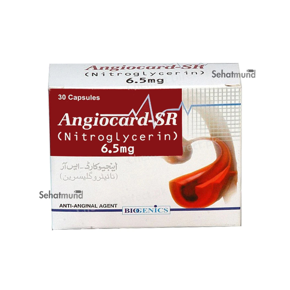 Angiocard SR Capsules 6.5mg