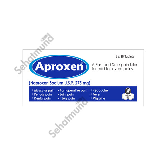 Aproxen Ds Tablets 275mg