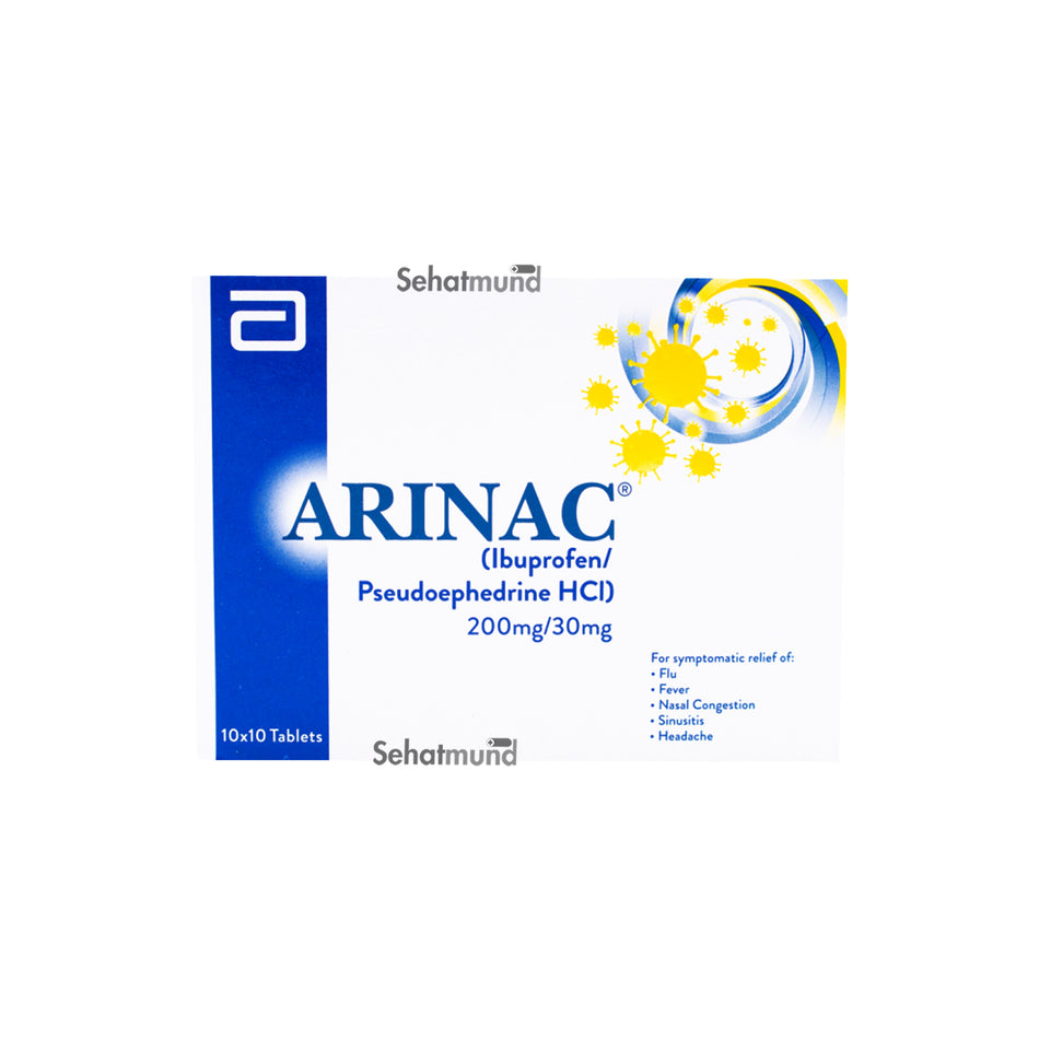 Arinac Forte Tablets 200mg/30mg