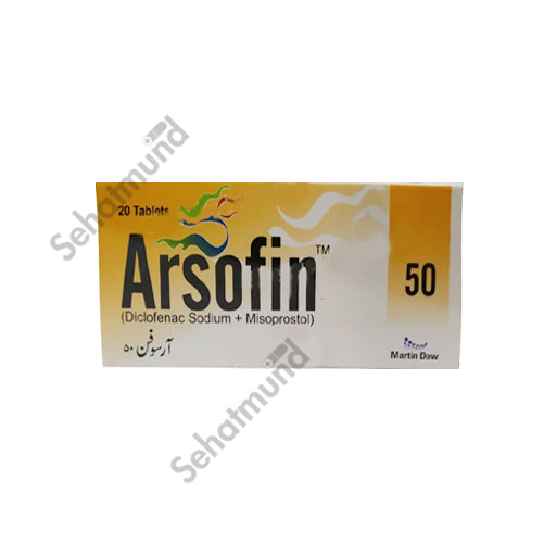 Arsofin Tablets 50mg/200mcg