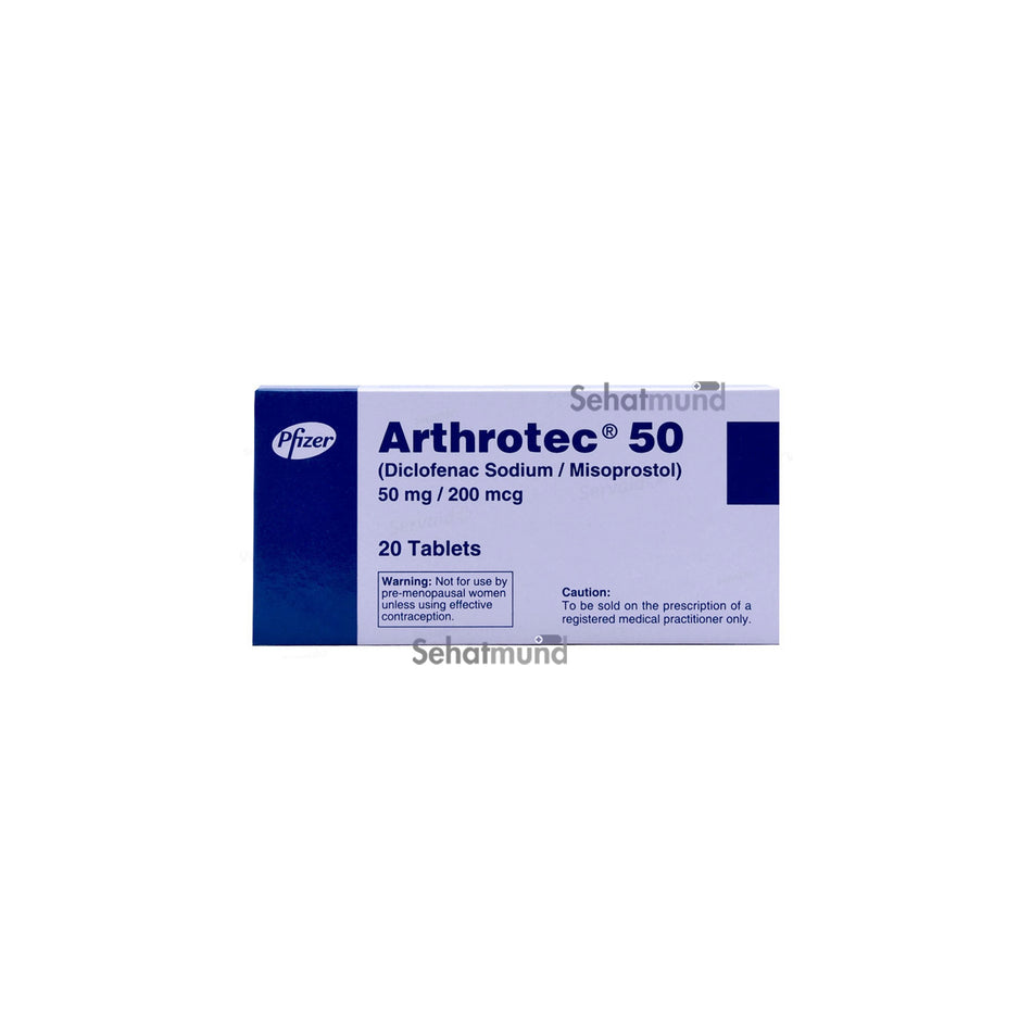 Arthrotec Tablets 50mg/200mcg