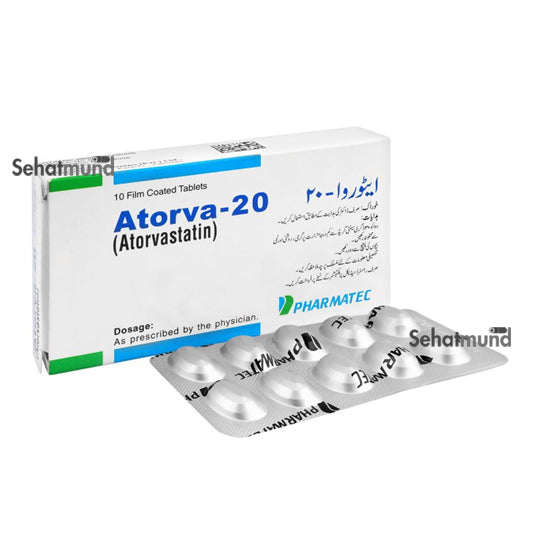 Atorva Tablets 20mg