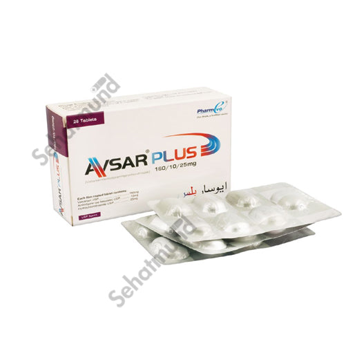 Avsar Plus Tablets 10mg/160mg/25mg